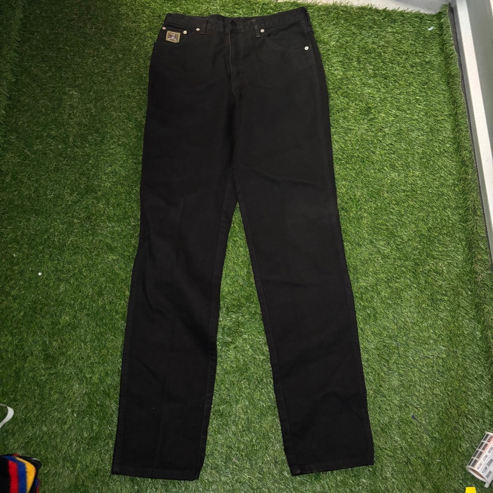 Cinch Mens Black Western Straight Leg Jeans 34x38 M905036 Cotton Denim